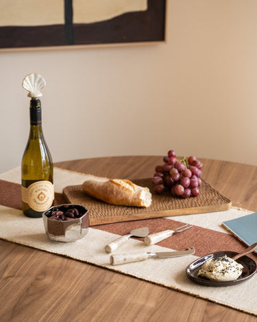 SET OF 3 - Cheese Knives Marble Beige - Things I Like Things I Love