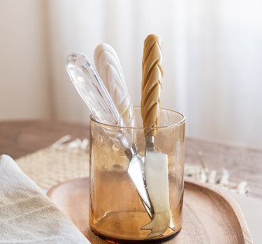 SET OF 3 - HKLIVING Cheese Knives Cream - Things I Like Things I Love