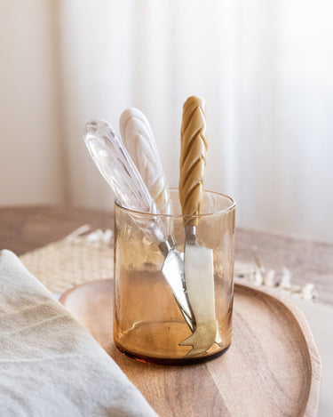 SET OF 3 - HKLIVING Cheese Knives Cream - Things I Like Things I Love