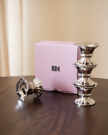 SET OF 4 - HKLIVING Egg Cups Chrome - Things I Like Things I Love