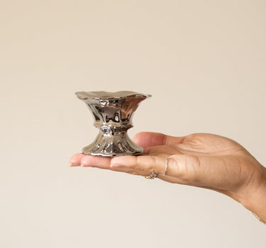 SET OF 4 - HKLIVING Egg Cups Chrome - Things I Like Things I Love
