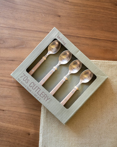 SET OF 4 - HKLIVING Spoons Taupe - Things I Like Things I Love