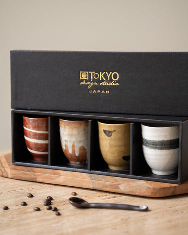 SET OF 4 - Mug Giftset 200ml - Things I Like Things I Love