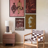 SET OF 4 - TILTIL X ARDWORKS Pick Your Wall Medium Sidewalk - Things I Like Things I Love