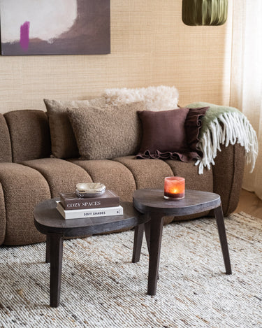 SET VAN 2 - Bijzettafels Yao Hout - Things I Like Things I Love