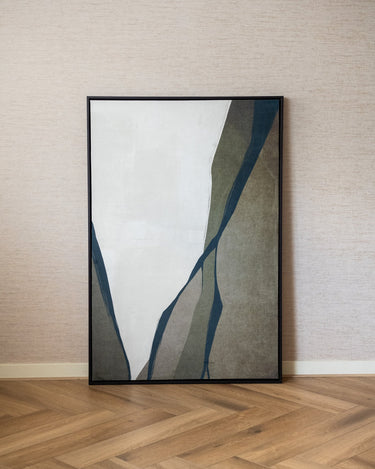 SET VAN 2 - Grote Schilderijen Lienzo Velvet Groen - Things I Like Things I Love