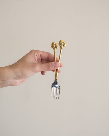 SET VAN 2 - Handgemaakte Vorkjes Zoey Bloem - Things I Like Things I Love