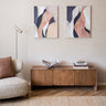 SET VAN 2 - Handgeschilderde Schilderijen Lien Terra - Things I Like Things I Love