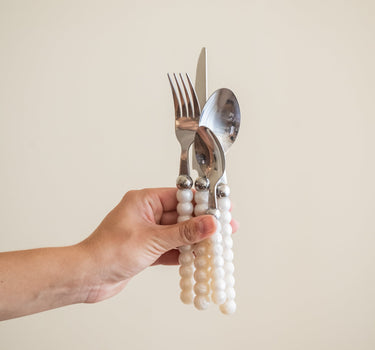 SET VAN 24 - Bestekset Lova Pearl - Things I Like Things I Love