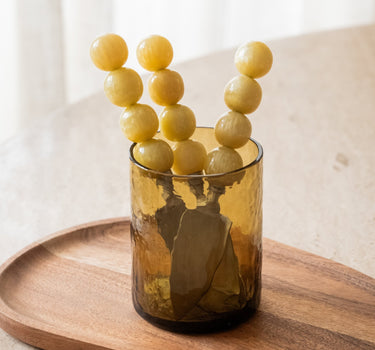 SET VAN 3 - HKLIVING Kaasmesjes Butter Yellow - Things I Like Things I Love