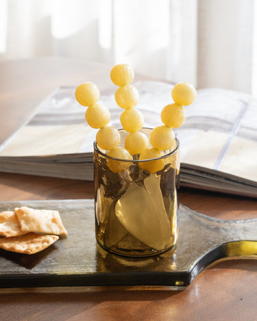 SET VAN 3 - HKLIVING Kaasmesjes Butter Yellow - Things I Like Things I Love