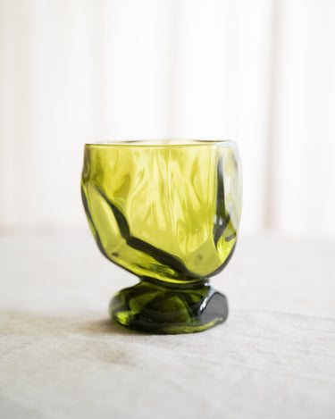 SET VAN 4 - HKLIVING Glazen Emerald - Things I Like Things I Love
