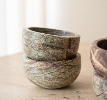 SET VAN 4 - Schaaltjes Kawa Marmer - Things I Like Things I Love