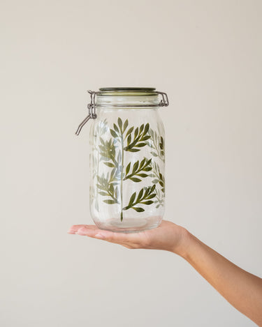 SET VAN 4 - Voorraadpotten Botanisch - Things I Like Things I Love