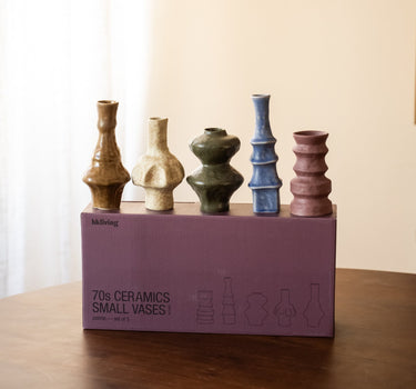 Set van 5 - HKLIVING Deco Vaas Palette - Things I Like Things I Love
