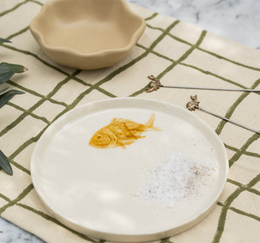Side Plate Fish Ceramic - Things I Like Things I Love