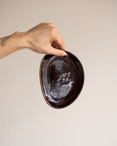 Side Plate Kira Burgundy - Things I Like Things I Love