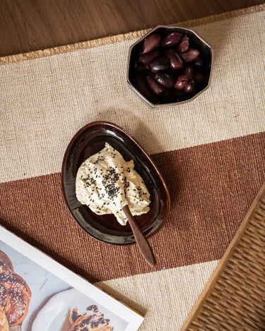 Side Plate Kira Burgundy - Things I Like Things I Love