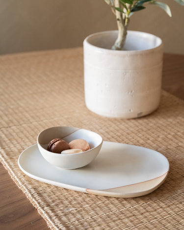 Side Plate Nikki Beige - Things I Like Things I Love
