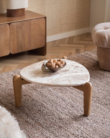 Side Table Marnish Marble - Things I Like Things I Love