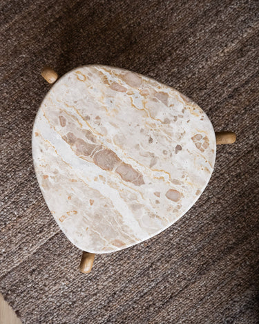 Side Table Marnish Marble - Things I Like Things I Love