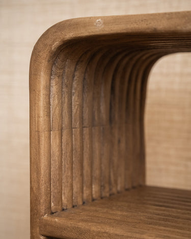 Side Table / Night Stand Rigato Mango Wood - Things I Like Things I Love