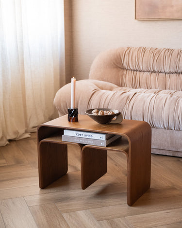 Side Table / Nightstand Frey Walnut - Things I Like Things I Love