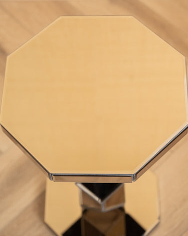 Side Table Reflec Mirror Brown - Things I Like Things I Love