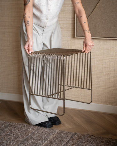Side Table Wireworks Chrome - Things I Like Things I Love