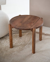 Side Table Wood Brown