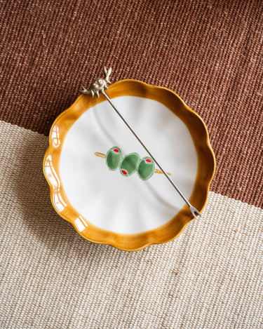 Small Plate Olive Skewer - Things I Like Things I Love