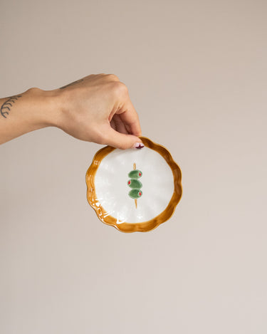 Small Plate Olive Skewer - Things I Like Things I Love
