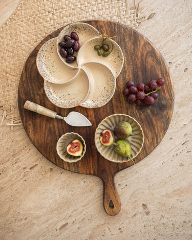 Snijplank Rond Hout - Things I Like Things I Love