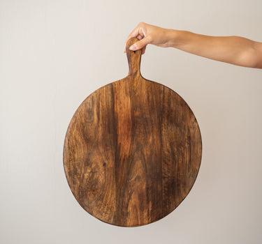 Snijplank Rond Hout - Things I Like Things I Love