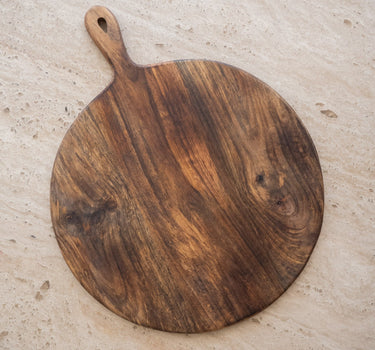 Snijplank Rond Hout - Things I Like Things I Love