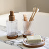 Soap Dispenser Acacia Wood Glass - Things I Like Things I Love