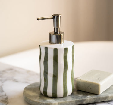 Soap Dispenser Corfu Green - Things I Like Things I Love