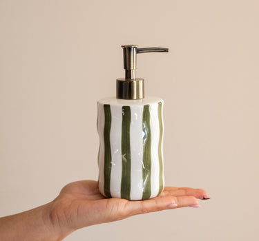 Soap Dispenser Corfu Green - Things I Like Things I Love