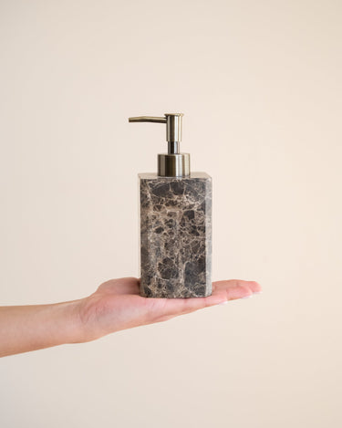 Soap Dispenser Royal Marble Brown - Things I Like Things I Love