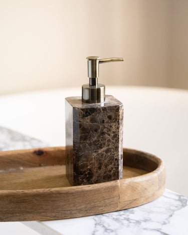 Soap Dispenser Royal Marble Brown - Things I Like Things I Love