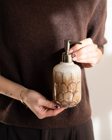 Soap Dispenser Turtle Ceramic - Things I Like Things I Love
