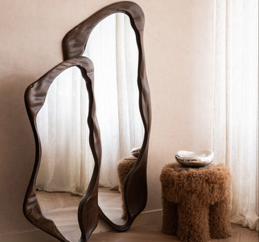 Spiegel Kiri Organisch Hout - Things I Like Things I Love