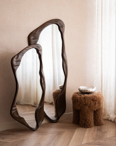 Spiegel Kiri Organisch Hout - Things I Like Things I Love
