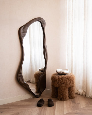Spiegel Kiri Organisch Hout - Things I Like Things I Love