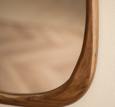 Spiegel Lou Organisch Hout - Things I Like Things I Love