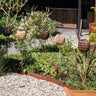 Standing Lantern Solar Dark Brown - Things I Like Things I Love