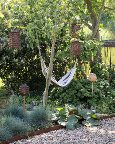 Standing Lantern Solar Light Brown - Things I Like Things I Love