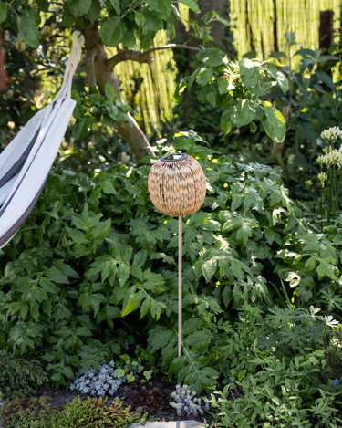 Standing Lantern Solar Light Brown - Things I Like Things I Love