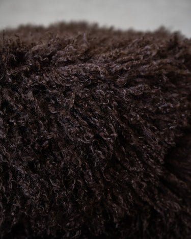 Stool Doodly Furry Brown - Things I Like Things I Love