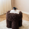 Stool Doodly Furry Brown - Things I Like Things I Love